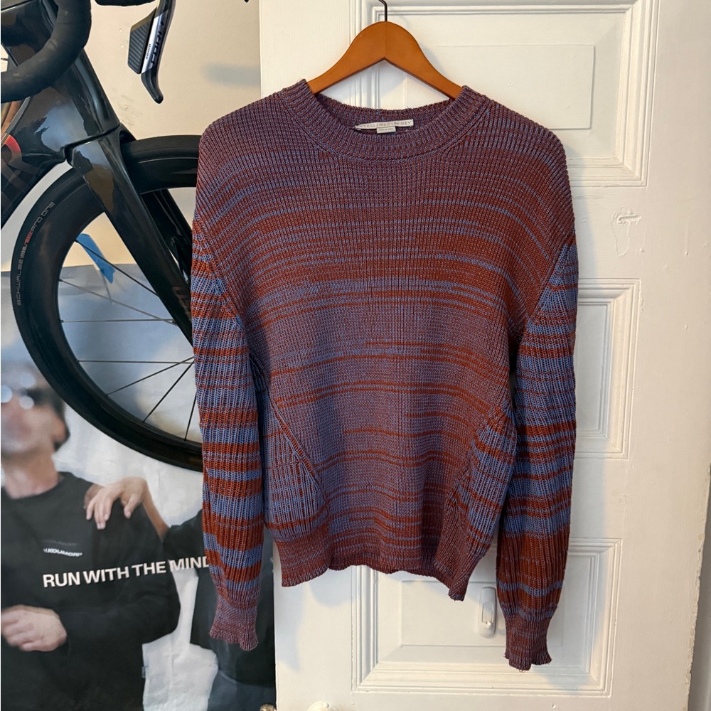 Stella McCartney Men's Crewneck Sweater - Purple and Brown